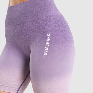 Gymshark Purple Ombre Athletic Shorts